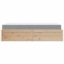 Cama con colchón madera maciza de pino 90x200 cm de , Camas y somieres - Ref: Foro24-3281943, Precio: 265,53 €, Descuento: %
