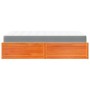 Cama con colchón madera maciza de pino marrón cera 140x190 cm de , Camas y somieres - Ref: Foro24-3281948, Precio: 413,26 €, ...