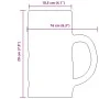 Jarras de cerveza con asa 6 unidades 1000 ml de , Tazas y tazones - Ref: Foro24-4005747, Precio: 54,39 €, Descuento: %
