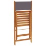 Juego de bistro de 3 piezas tela y madera maciza antracita de , Conjuntos de jardín - Ref: Foro24-3281749, Precio: 122,17 €, ...
