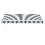 Toldo retráctil automático luz LED antracita blanco 350x250 cm de , Toldos - Ref: Foro24-3215783, Precio: 496,43 €, Descuento: %