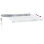 Toldo retráctil automático luz LED antracita blanco 350x250 cm de , Toldos - Ref: Foro24-3215783, Precio: 496,43 €, Descuento: %