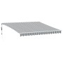 Toldo retráctil automático luz LED antracita blanco 400x350cm de , Toldos - Ref: Foro24-3215795, Precio: 609,94 €, Descuento: %
