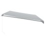 Toldo retráctil manual luz LED antracita y blanco 600x350 cm de , Toldos - Ref: Foro24-3215805, Precio: 729,57 €, Descuento: %