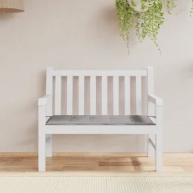 Cojín de banco de jardín tela Oxford gris 100x50x3 cm de , Cojines para sillas y sofás - Ref: Foro24-43193, Precio: 22,08 €, ...