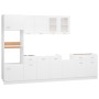 Juego de muebles de cocina 7 piezas madera de ingeniería blanco de , Armarios de cocina - Ref: Foro24-3067623, Precio: 613,77...