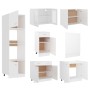 Juego de muebles de cocina 7 piezas madera de ingeniería blanco de , Armarios de cocina - Ref: Foro24-3067623, Precio: 613,77...