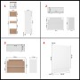 Juego de muebles de cocina 7 piezas madera de ingeniería blanco de , Armarios de cocina - Ref: Foro24-3067623, Precio: 613,77...