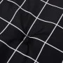 Cojines para sofá de palés 2 unidades tela a cuadros negros de , Cojines para sillas y sofás - Ref: Foro24-361256, Precio: 44...