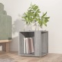 Mesa auxiliar madera contrachapada gris Sonoma 33x33x34,5 cm de , Mesas auxiliares - Ref: Foro24-816021, Precio: 24,13 €, Des...