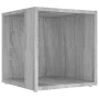 Side table made of gray Sonoma plywood 33x33x34.5 cm by , Side tables - Ref: Foro24-816021, Price: 23,81 €, Discount: %