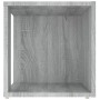 Mesa auxiliar madera contrachapada gris Sonoma 33x33x34,5 cm de , Mesas auxiliares - Ref: Foro24-816021, Precio: 24,13 €, Des...