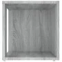 Side table made of gray Sonoma plywood 33x33x34.5 cm by , Side tables - Ref: Foro24-816021, Price: 23,81 €, Discount: %