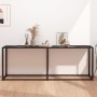 Mesa consola vidrio templado mármol negro 200x35x75,5 cm de , Mesas auxiliares - Ref: Foro24-331689, Precio: 103,93 €, Descue...