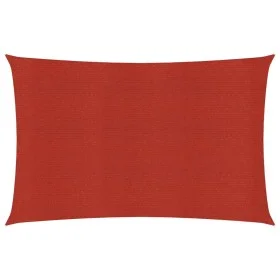 Toldo de vela rojo HDPE 160 g/m² 3x4,5 m de , Sombrillas - Ref: Foro24-311623, Precio: 33,02 €, Descuento: %