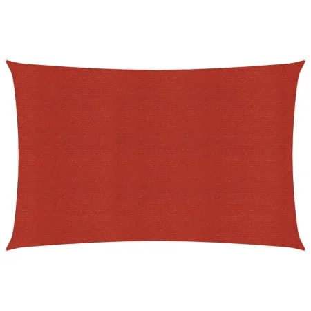 Toldo de vela rojo HDPE 160 g/m² 3x4,5 m de , Sombrillas - Ref: Foro24-311623, Precio: 33,02 €, Descuento: %