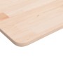 Tablero de mesa cuadrada madera de roble sin tratar 80x80x1,5cm de , Tableros para mesas - Ref: Foro24-342918, Precio: 81,58 ...