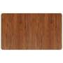 Encimera baño madera maciza tratada marrón oscuro 100x60x1,5 cm de , Encimeras - Ref: Foro24-343027, Precio: 75,48 €, Descuen...