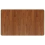Solid dark brown treated solid wood bathroom countertop 100x60x1.5 cm by , Countertops - Ref: Foro24-343027, Price: 74,04 €, ...