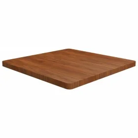 Tablero de mesa cuadrada madera roble marrón oscuro 80x80x4 cm de , Tableros para mesas - Ref: Foro24-343078, Precio: 171,74 ...