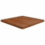 Tablero de mesa cuadrada madera roble marrón oscuro 80x80x4 cm de , Tableros para mesas - Ref: Foro24-343078, Precio: 175,20 ...