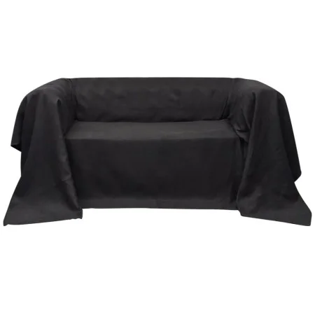 Funda para sofá de micro-gamuza gris antracita 210x280 cm de , Fundas - Ref: Foro24-130896, Precio: 14,30 €, Descuento: %