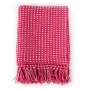 Manta a cuadros de algodón rosa 125x150 cm de , Mantas - Ref: Foro24-245333, Precio: 19,65 €, Descuento: %
