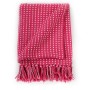 Manta a cuadros de algodón rosa 125x150 cm de , Mantas - Ref: Foro24-245333, Precio: 20,05 €, Descuento: %