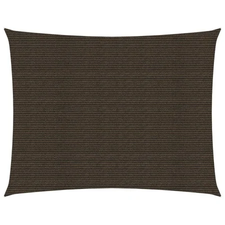 Brown HDPE sail shade 160 g/m² 4x5 m by , Umbrellas - Ref: Foro24-311793, Price: 45,67 €, Discount: %