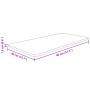 Encimera de baño madera maciza sin tratar 80x40x1,5 cm de , Encimeras - Ref: Foro24-342924, Precio: 39,43 €, Descuento: %