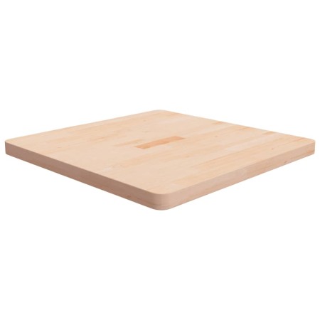 Tablero de mesa cuadrada madera de roble sin tratar 70x70x4 cm de , Tableros para mesas - Ref: Foro24-342945, Precio: 123,36 ...