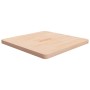 Tablero de mesa cuadrada madera de roble sin tratar 70x70x4 cm de , Tableros para mesas - Ref: Foro24-342945, Precio: 123,36 ...