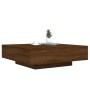 Mesa de centro madera de ingeniería roble marrón 100x100x31 cm de , Mesas de centro - Ref: Foro24-836601, Precio: 145,05 €, D...