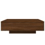 Mesa de centro madera de ingeniería roble marrón 100x100x31 cm de , Mesas de centro - Ref: Foro24-836601, Precio: 145,05 €, D...