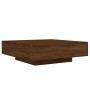 Mesa de centro madera de ingeniería roble marrón 100x100x31 cm de , Mesas de centro - Ref: Foro24-836601, Precio: 145,05 €, D...