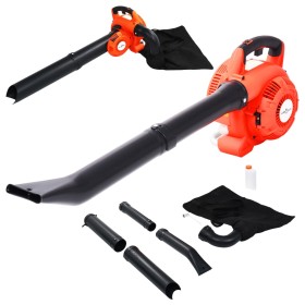 Soplador de hojas a gasolina 3 en 1 26 cc naranja de vidaXL, Sopladores - Ref: Foro24-146884, Precio: 145,90 €, Descuento: %