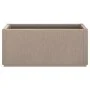 Jardinera PP marrón claro 80x36x35 cm de , Maceteros y jardineras - Ref: Foro24-368778, Precio: 92,14 €, Descuento: %