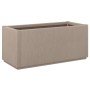 Jardinera PP marrón claro 80x36x35 cm de , Maceteros y jardineras - Ref: Foro24-368778, Precio: 74,49 €, Descuento: %