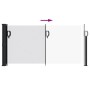 Toldo lateral retráctil blanco 100x500 cm de , Sombrillas - Ref: Foro24-4004391, Precio: 90,56 €, Descuento: %