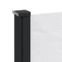 Toldo lateral retráctil blanco 100x500 cm de , Sombrillas - Ref: Foro24-4004391, Precio: 88,34 €, Descuento: %