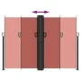 Toldo lateral retráctil terracota 180x1000 cm de , Sombrillas - Ref: Foro24-4004753, Precio: 153,32 €, Descuento: %