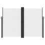 Toldo lateral retráctil blanco 180x1200 cm de , Sombrillas - Ref: Foro24-4004841, Precio: 156,05 €, Descuento: %