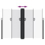 Toldo lateral retráctil blanco 180x1200 cm de , Sombrillas - Ref: Foro24-4004841, Precio: 159,10 €, Descuento: %