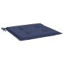 Cojines para muebles palets 4 uds tela azul marino 50x50x3 cm de , Cojines para sillas y sofás - Ref: Foro24-378428, Precio: ...