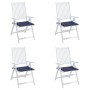 Cojines para muebles palets 4 uds tela azul marino 50x50x3 cm de , Cojines para sillas y sofás - Ref: Foro24-378428, Precio: ...