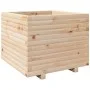 Jardinera madera maciza de pino 60x60x49,5 cm de , Maceteros y jardineras - Ref: Foro24-3282519, Precio: 131,33 €, Descuento: %