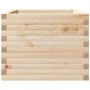 Jardinera madera maciza de pino 60x60x49,5 cm de , Maceteros y jardineras - Ref: Foro24-3282519, Precio: 131,33 €, Descuento: %