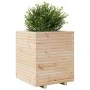 Jardinera madera maciza de pino 60x60x72 cm de , Maceteros y jardineras - Ref: Foro24-3282614, Precio: 182,19 €, Descuento: %