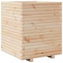 Jardinera madera maciza de pino 60x60x72 cm de , Maceteros y jardineras - Ref: Foro24-3282614, Precio: 184,45 €, Descuento: %