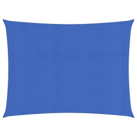 Toldo de vela rectangular HDPE azul 160 g/m² 3x4 m de , Sombrillas - Ref: Foro24-311512, Precio: 33,21 €, Descuento: %